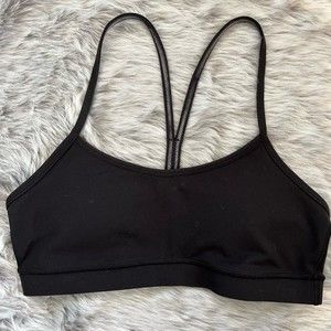 Lululemon Athletica black sports bra